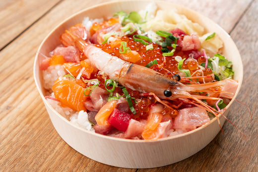Seafood Poke Bowl with Rice