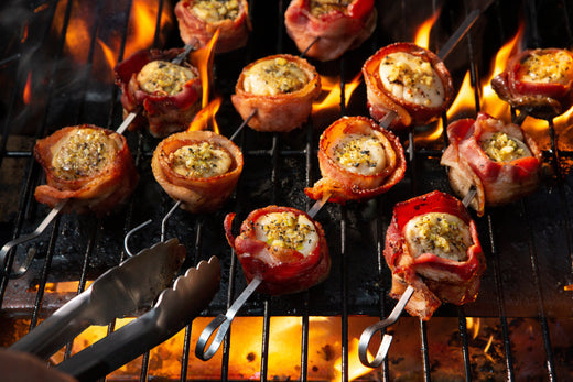 Grilled Bacon-Wrapped Scallops