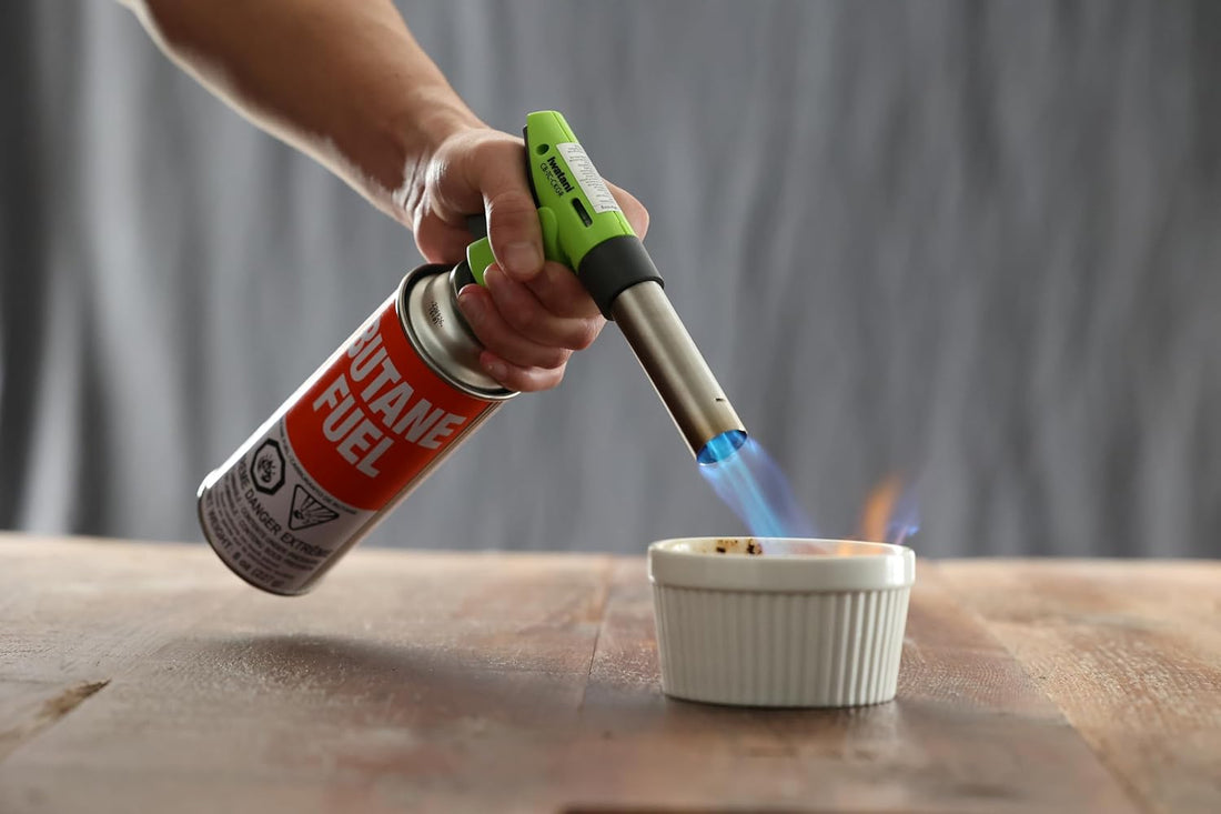 Iwatani CB-TC-PR02 Culinary Gas Torch– Perfect for Foie Gras & Salmon