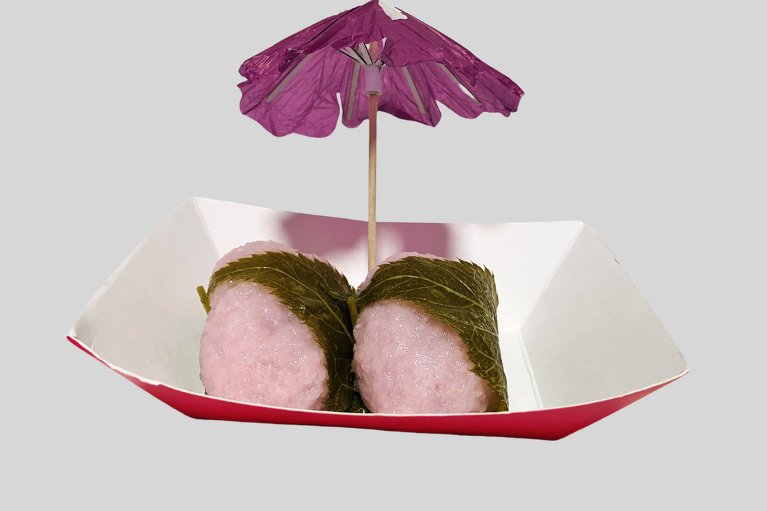Sakura Mochi Rice Cake With Red Bean Paste 600G