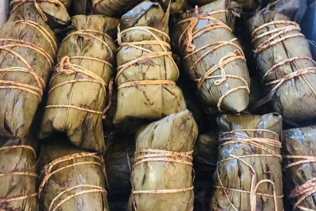 Pork Zongzi( Sticky Rice Dumpling)
