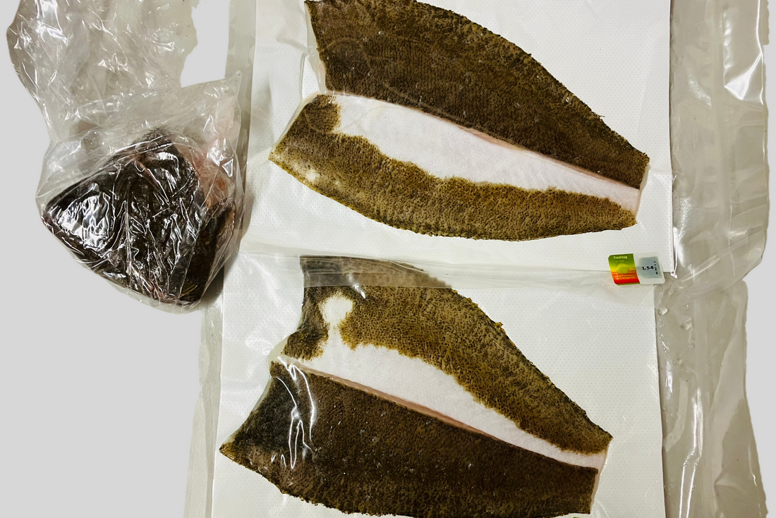 Fresh Sashimi-grade Flounder (Hirame)  2.87LBs