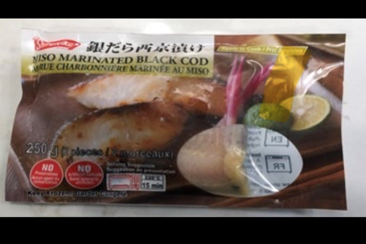 Miso Marinated Wild Black Cod 250G