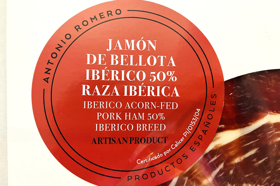 Iberico Ham Bellota (acorn-fed) – 36 Months – Sliced 100G